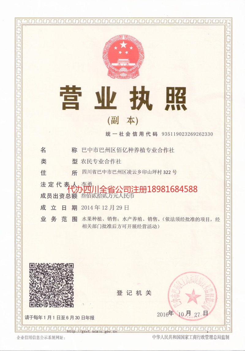 大安大安佰亿种养殖专业合作社